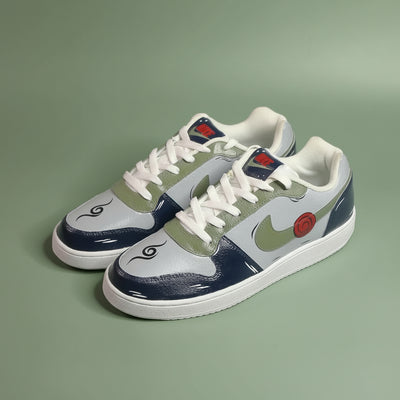 Phantom Eye Kakashi - Anbu Edition. A hand-painted sneaker from Beanie & Sole
